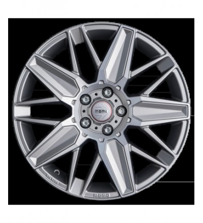 Janta Aliaj MOMO Evoluzione MATT TITAN SILVER POLISHED 8X18 5X112 ET 35 CB 79.6