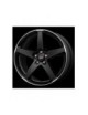 Janta Aliaj MOMO FIVE MATT BLACK POLISHED 8X17 5X112 ET 35 CB 79.6